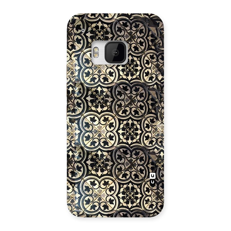 Floral Tile Back Case for HTC One M9