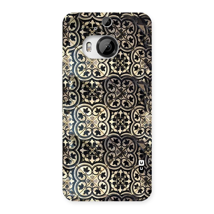 Floral Tile Back Case for HTC One M9 Plus