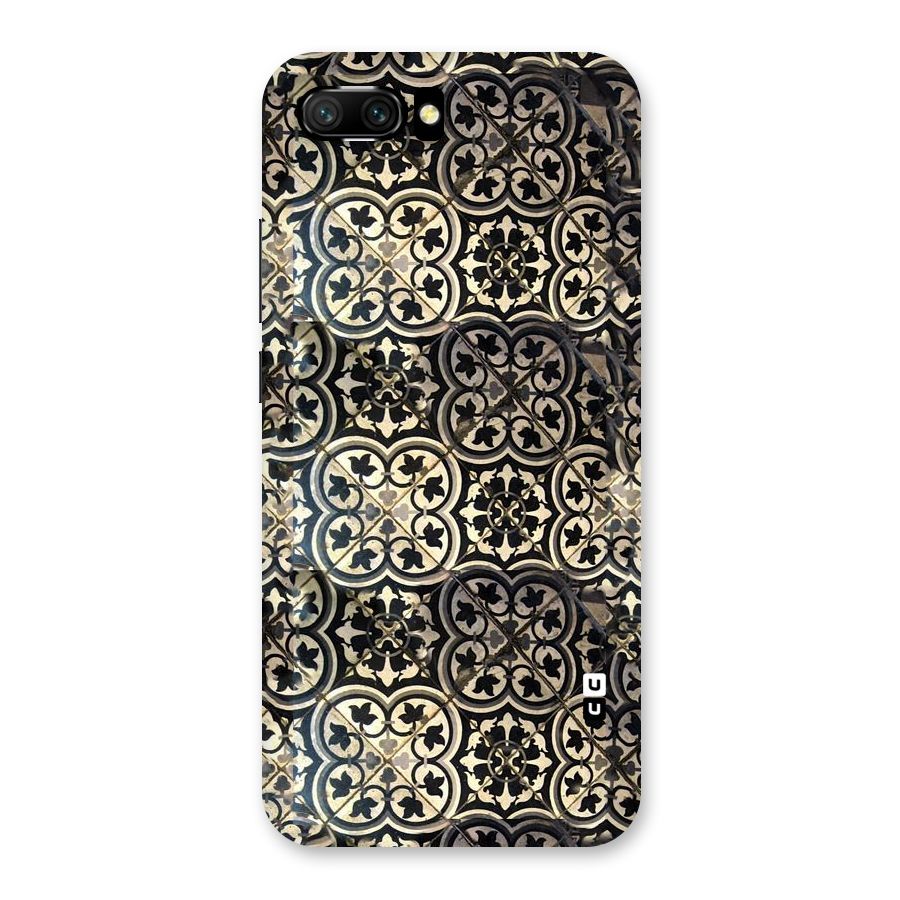 Floral Tile Back Case for Honor 10