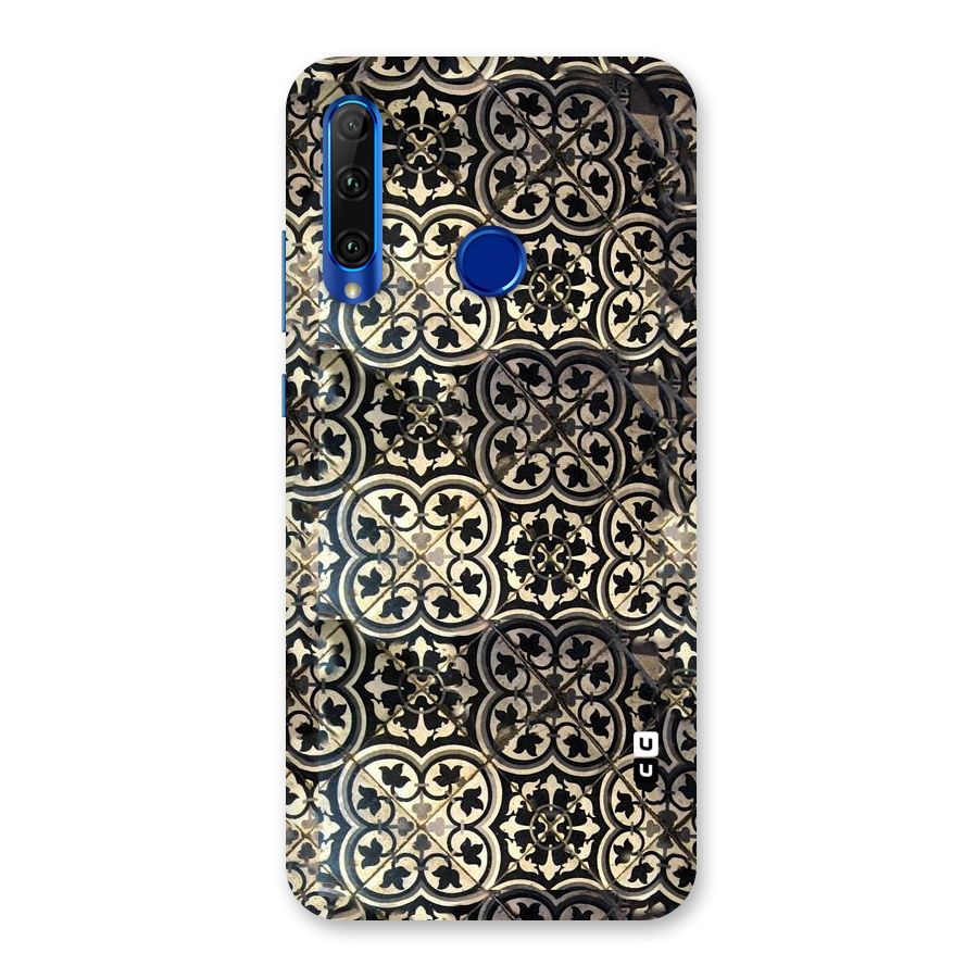 Floral Tile Back Case for Honor 20i
