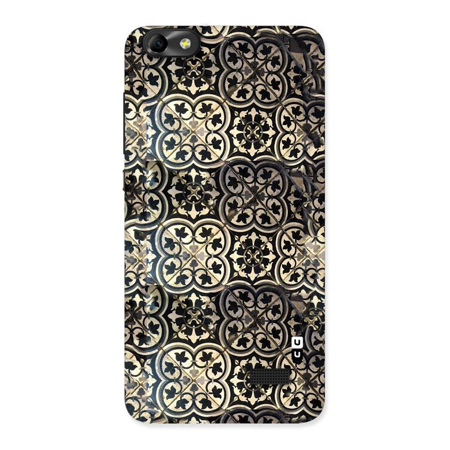 Floral Tile Back Case for Honor 4C