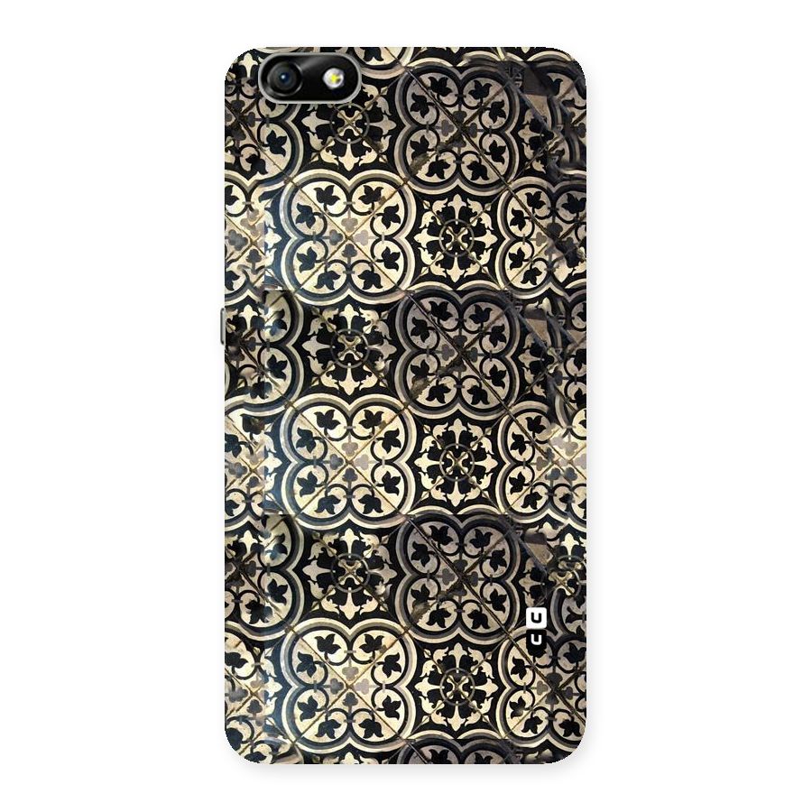 Floral Tile Back Case for Honor 4X