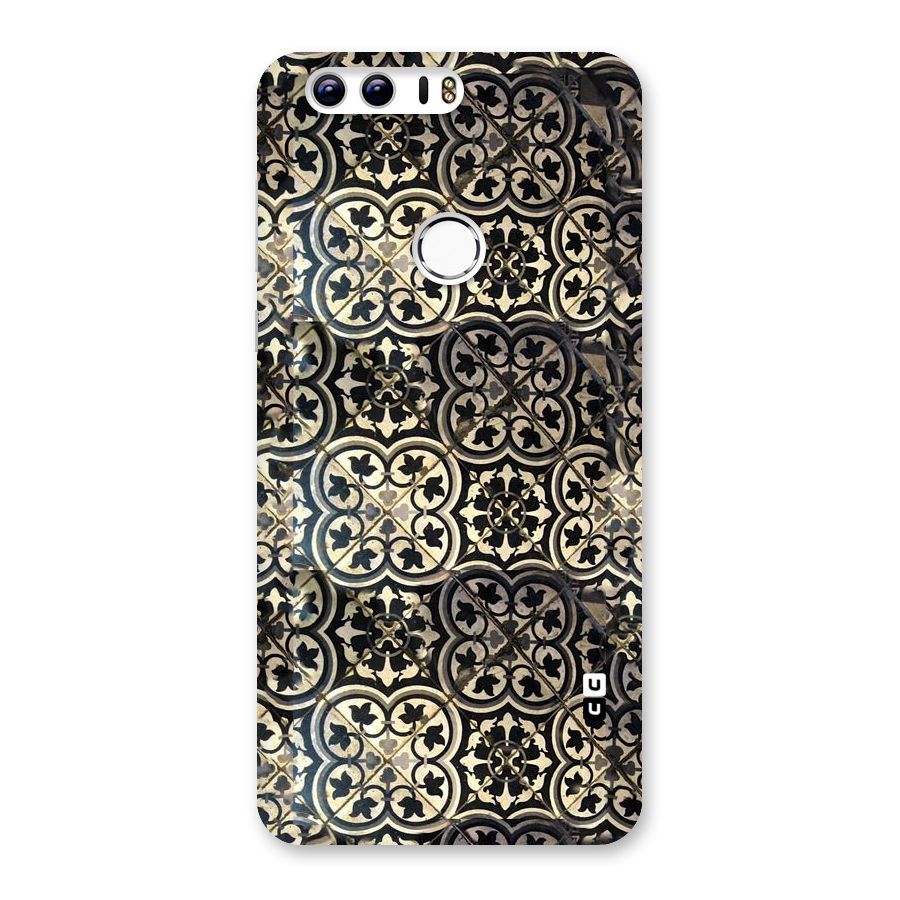 Floral Tile Back Case for Honor 8