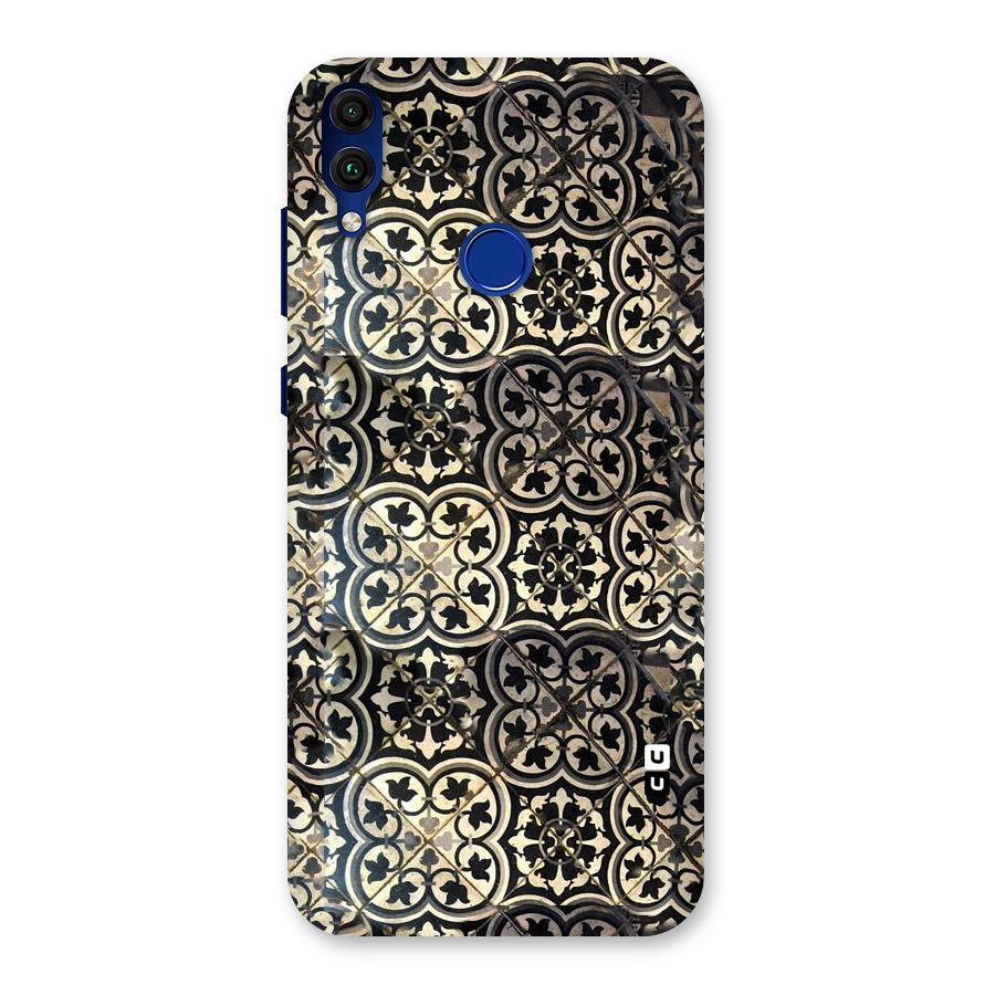 Floral Tile Back Case for Honor 8C