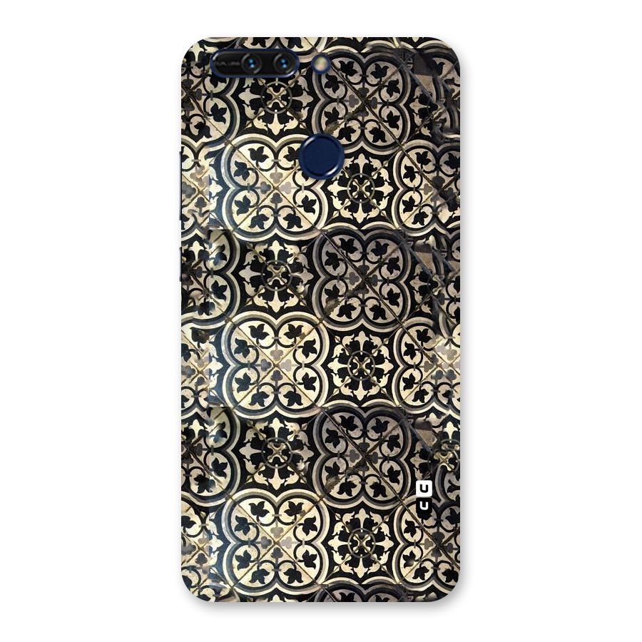Floral Tile Back Case for Honor 8 Pro