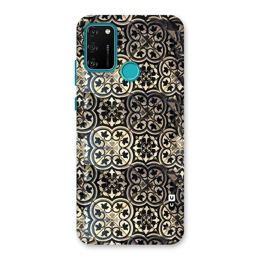 Floral Tile Back Case for Honor 9A