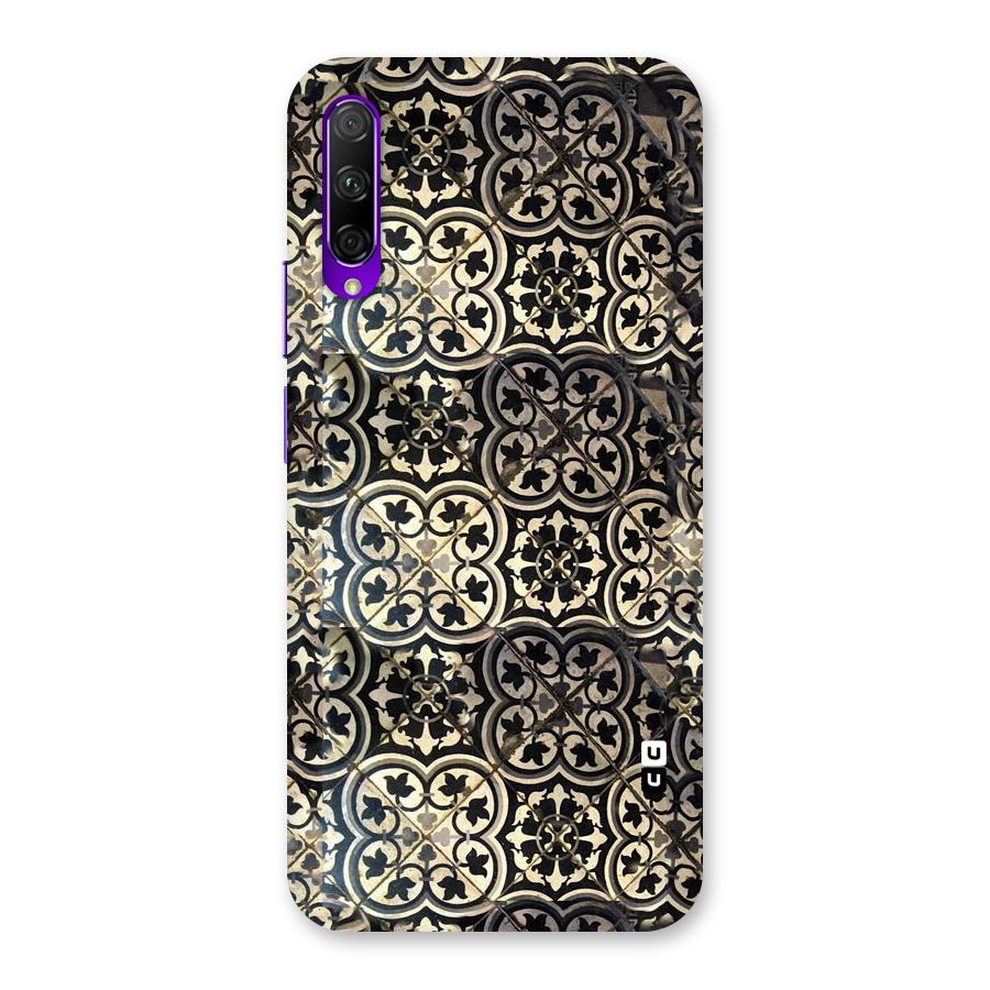 Floral Tile Back Case for Honor 9X Pro