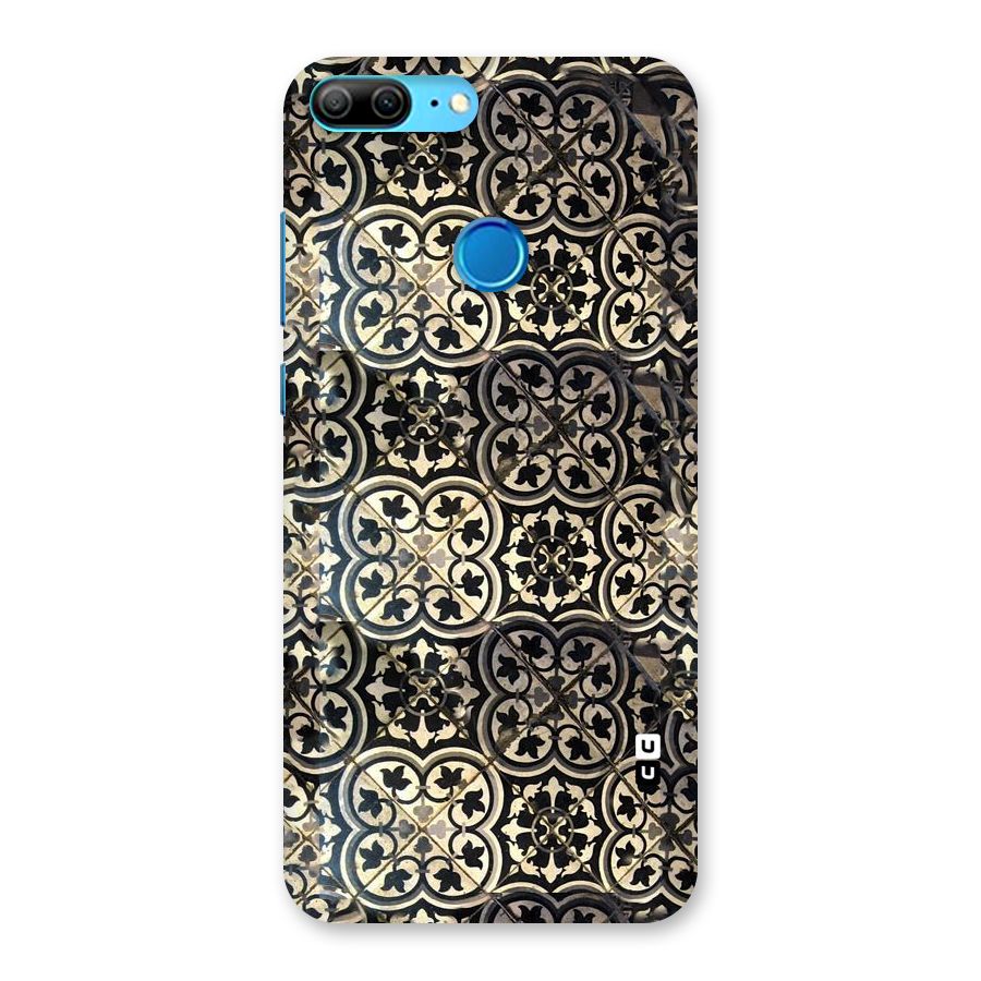 Floral Tile Back Case for Honor 9 Lite