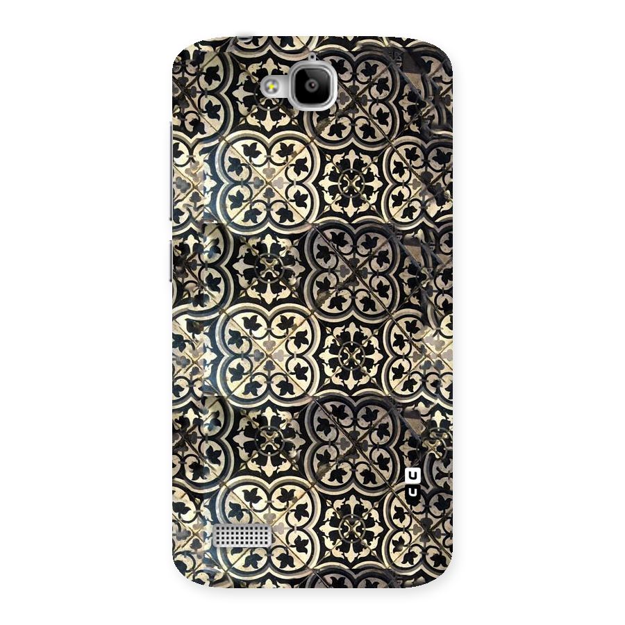 Floral Tile Back Case for Honor Holly