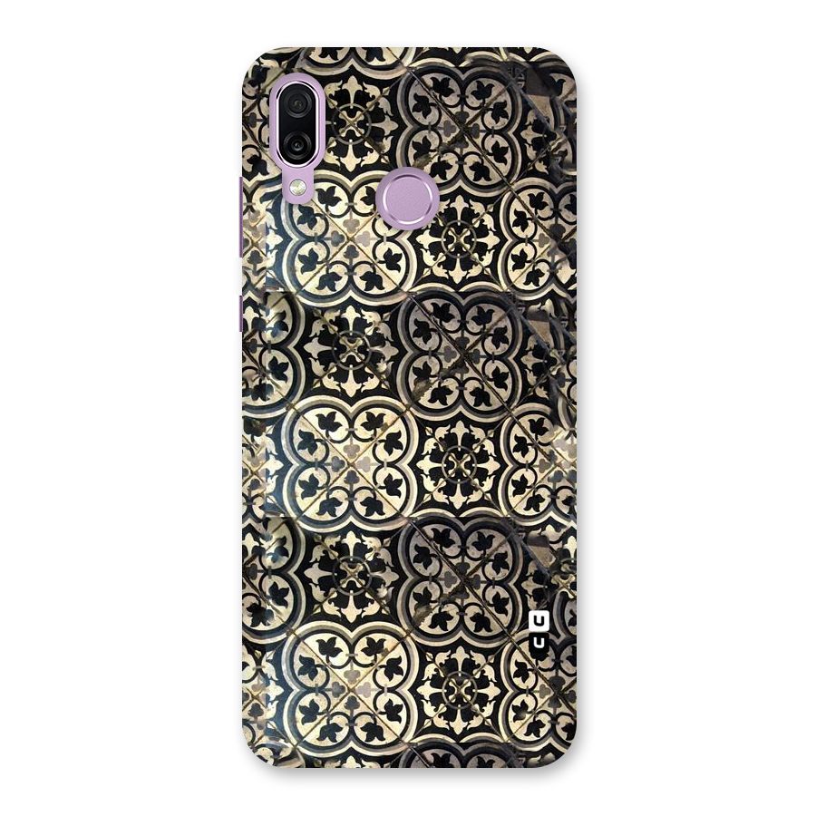 Floral Tile Back Case for Honor Play