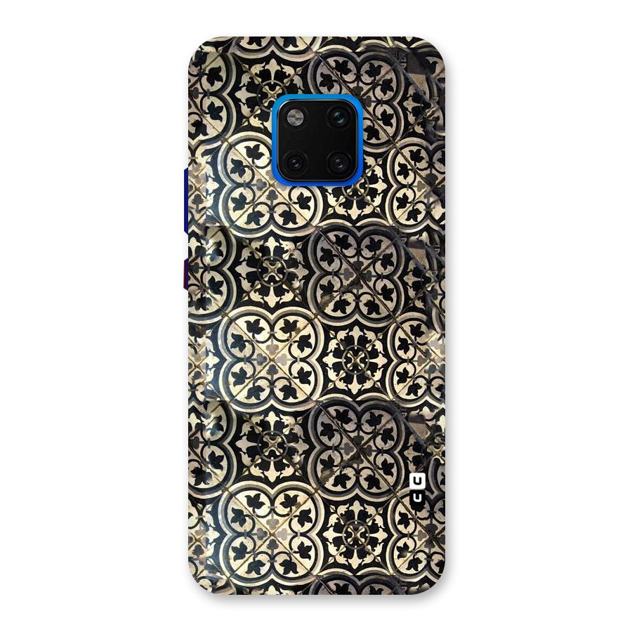 Floral Tile Back Case for Huawei Mate 20 Pro