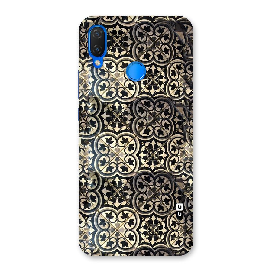 Floral Tile Back Case for Huawei P Smart+