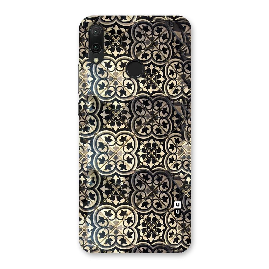 Floral Tile Back Case for Huawei Y9 (2019)