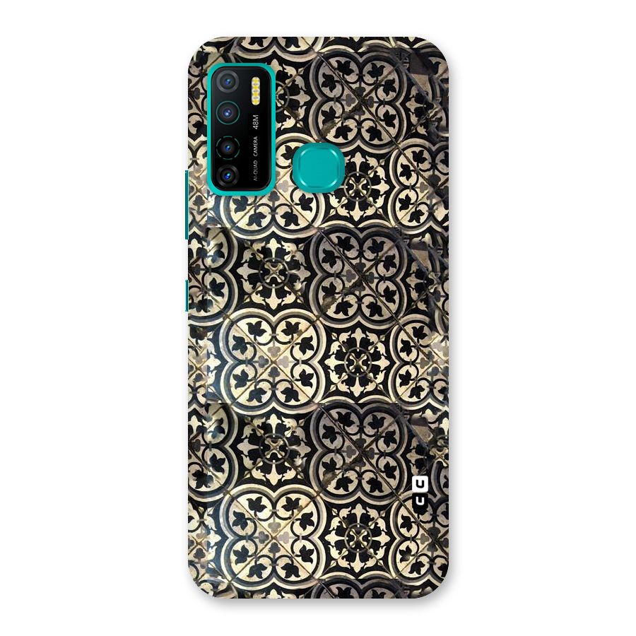 Floral Tile Back Case for Infinix Hot 9 Pro