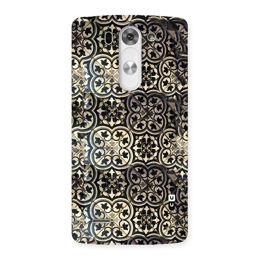 Floral Tile Back Case for LG G3 Mini