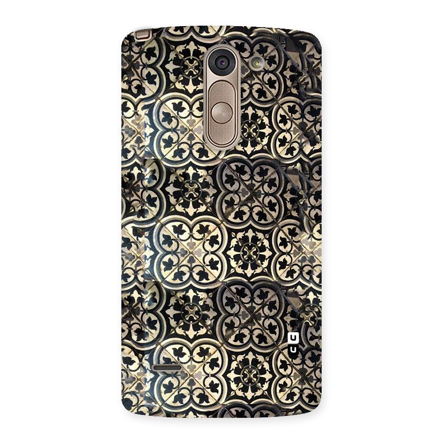 Floral Tile Back Case for LG G3 Stylus