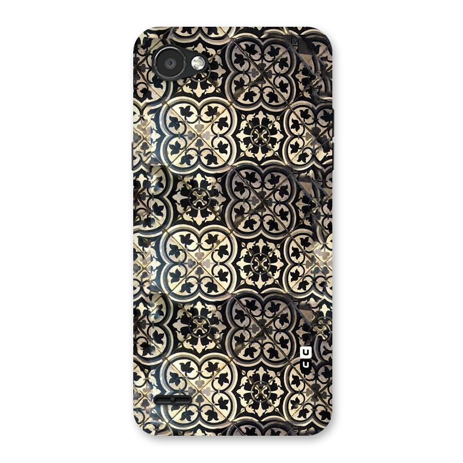 Floral Tile Back Case for LG Q6