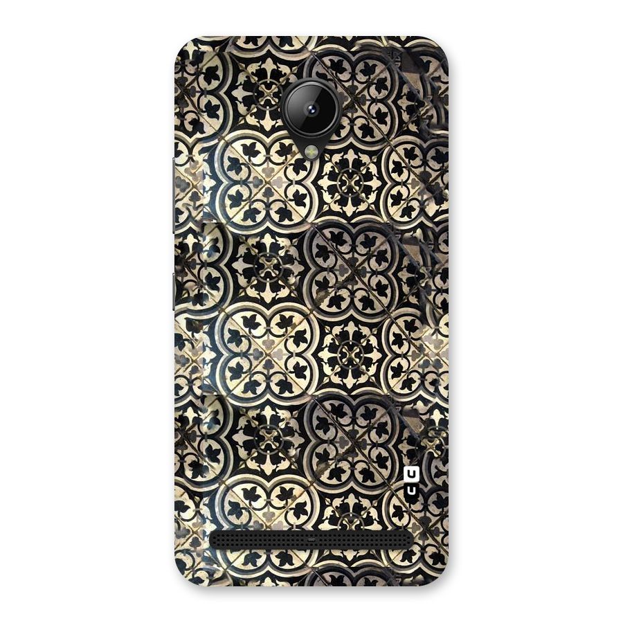 Floral Tile Back Case for Lenovo C2