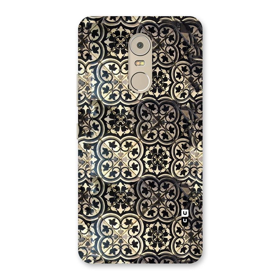Floral Tile Back Case for Lenovo K6 Note