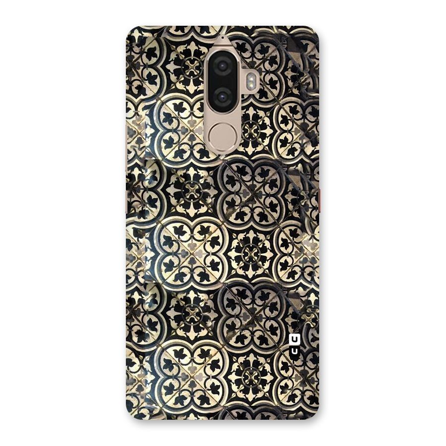 Floral Tile Back Case for Lenovo K8 Note