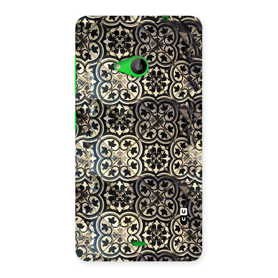 Floral Tile Back Case for Lumia 535
