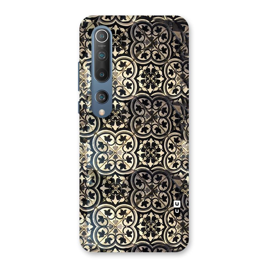 Floral Tile Back Case for Mi 10