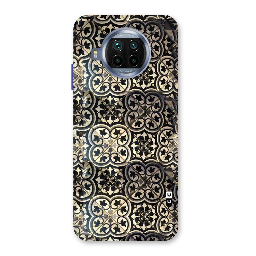 Floral Tile Back Case for Mi 10i