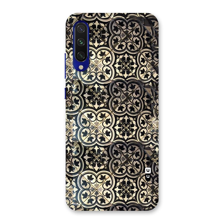 Floral Tile Back Case for Mi A3