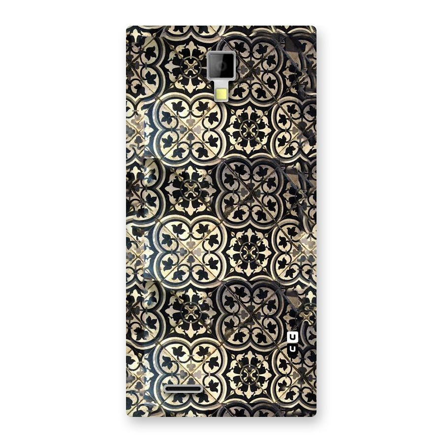 Floral Tile Back Case for Micromax Canvas Xpress A99
