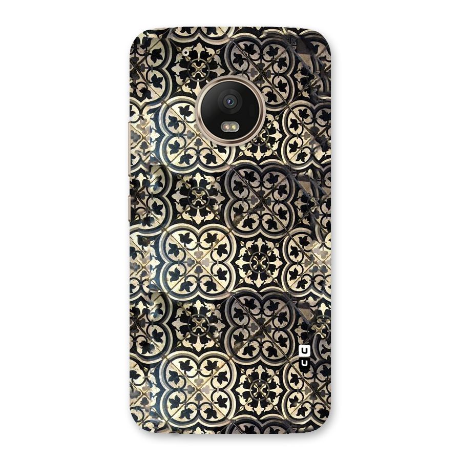 Floral Tile Back Case for Moto G5 Plus
