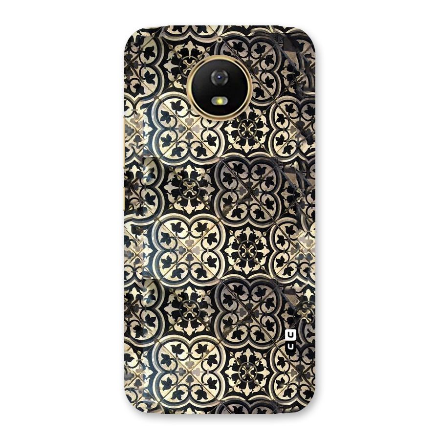 Floral Tile Back Case for Moto G5s