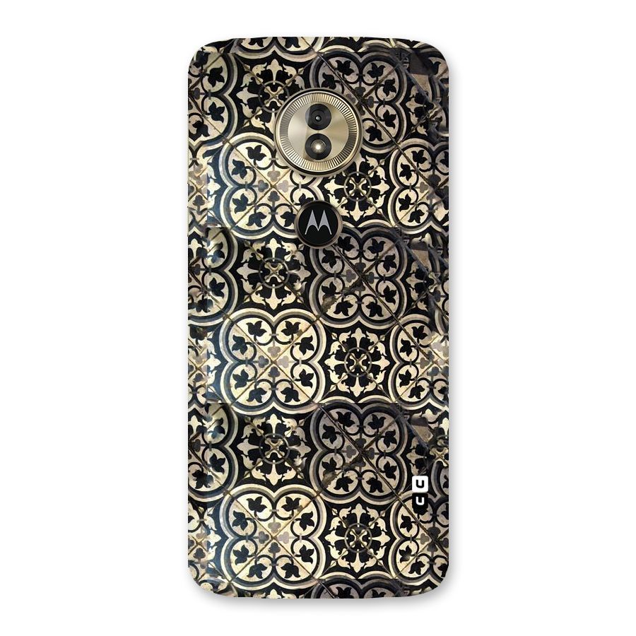 Floral Tile Back Case for Moto G6 Play