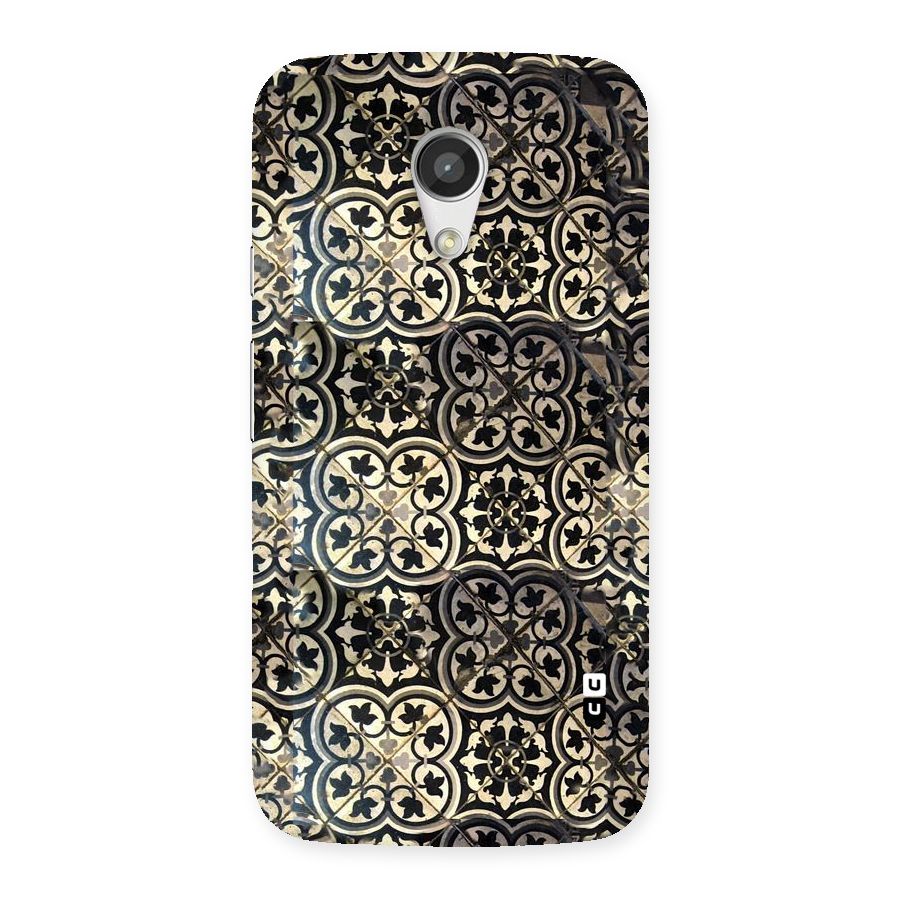 Floral Tile Back Case for Moto G 2nd Gen