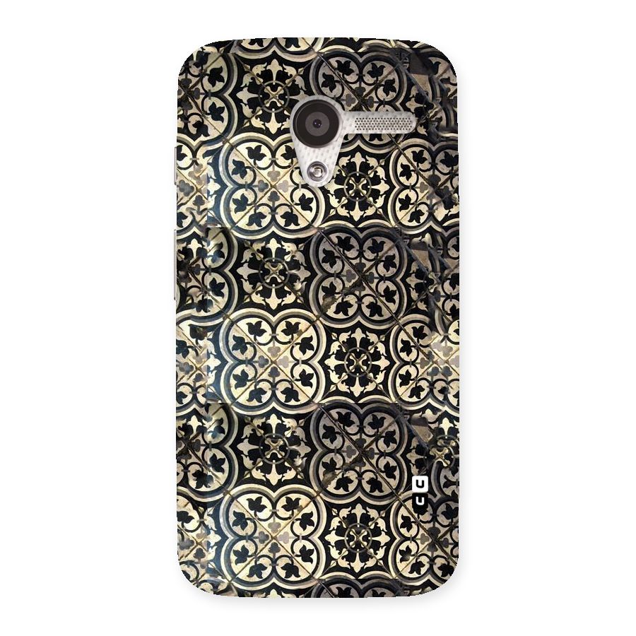Floral Tile Back Case for Moto X