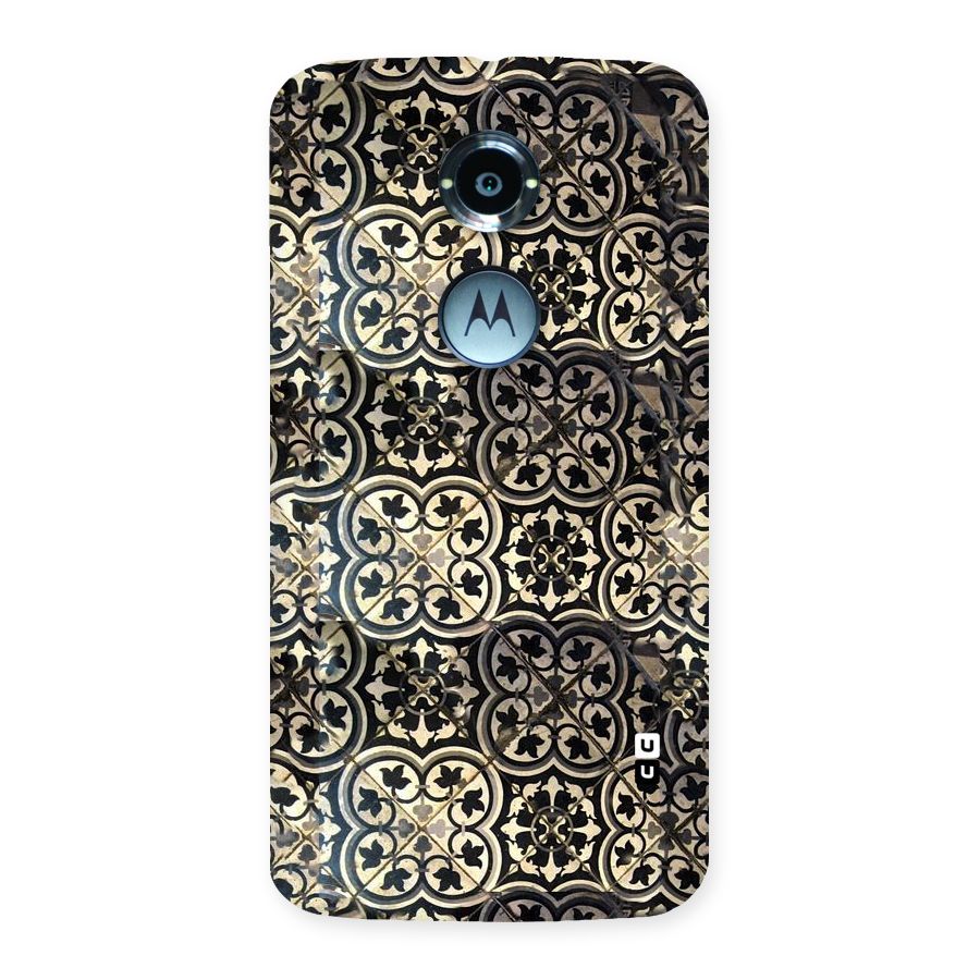 Floral Tile Back Case for Moto X 2nd Gen