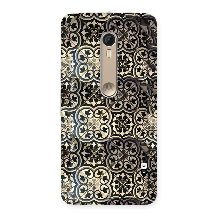 Floral Tile Back Case for Motorola Moto X Style