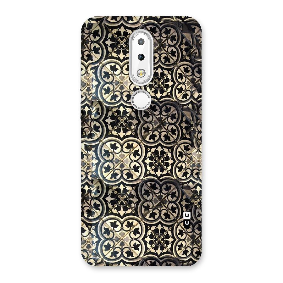 Floral Tile Back Case for Nokia 6.1 Plus