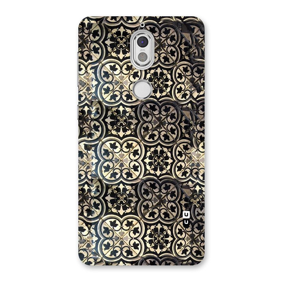 Floral Tile Back Case for Nokia 7