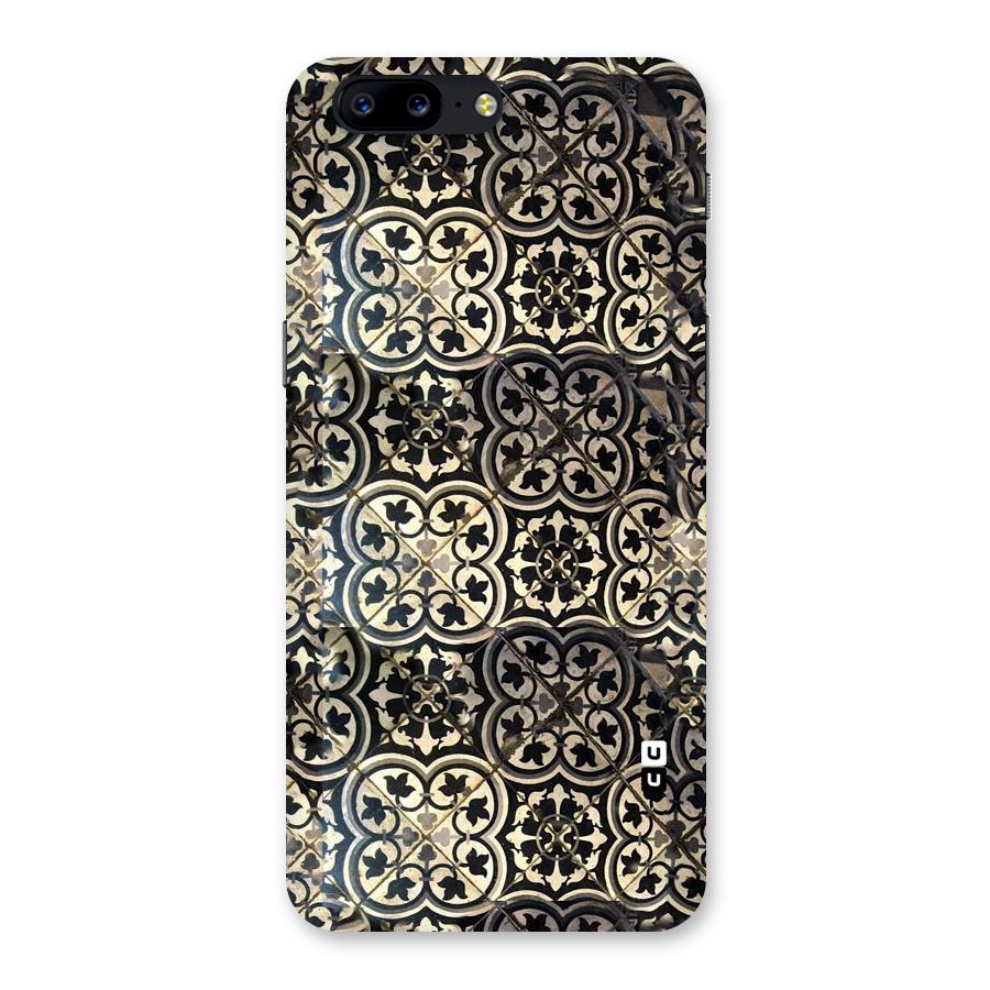 Floral Tile Back Case for OnePlus 5