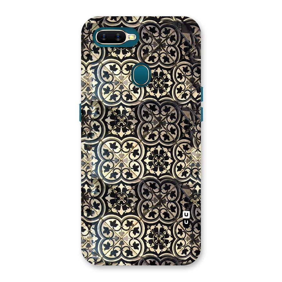 Floral Tile Back Case for Oppo A11k