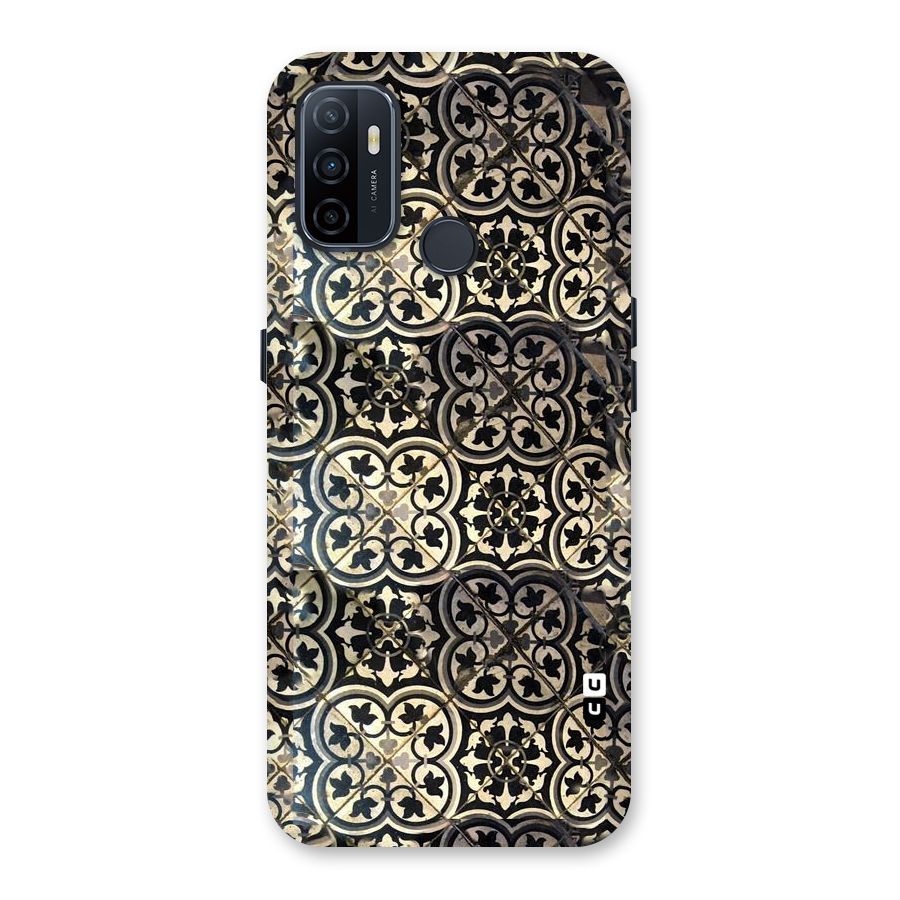 Floral Tile Back Case for Oppo A32