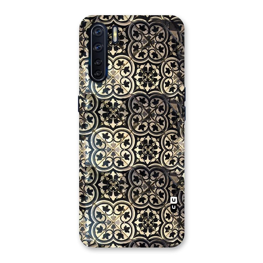 Floral Tile Back Case for Oppo F15