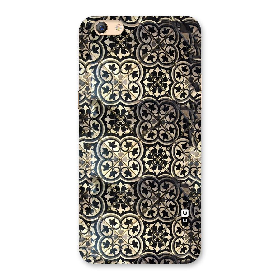 Floral Tile Back Case for Oppo F3 Plus