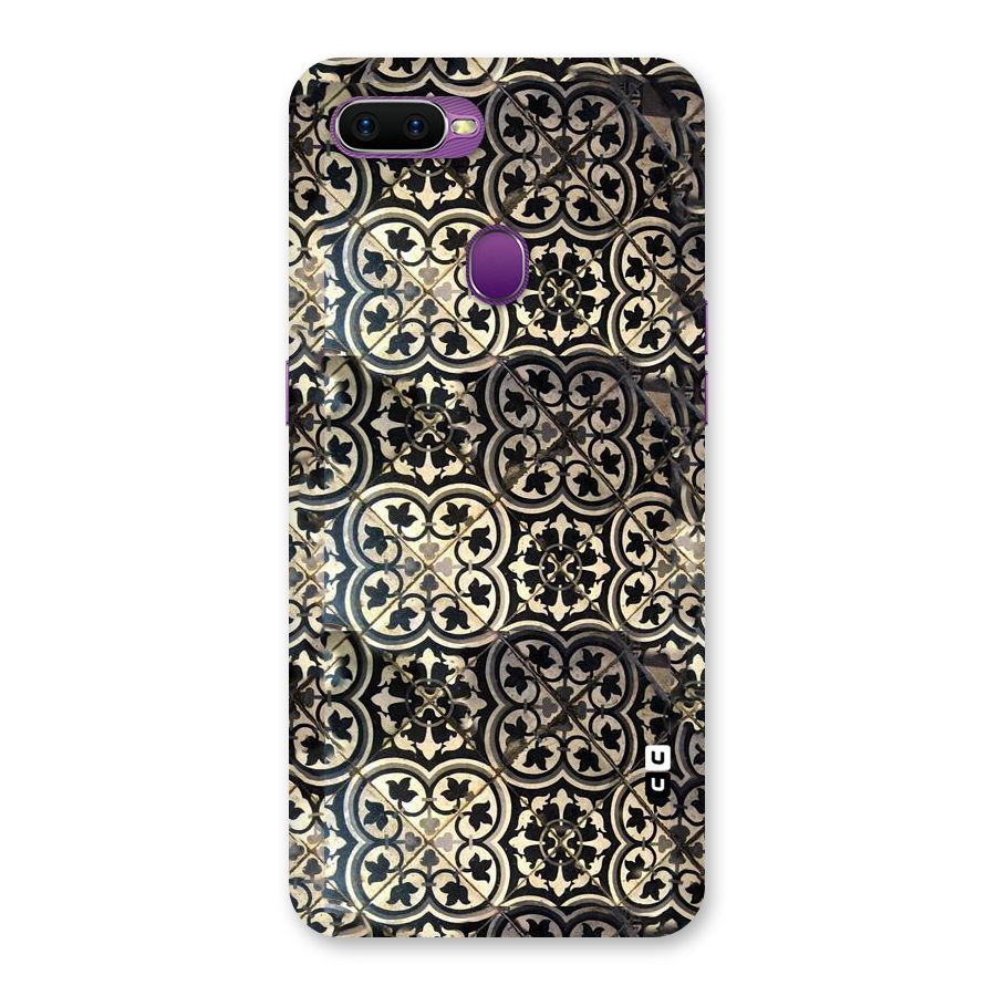 Floral Tile Back Case for Oppo F9