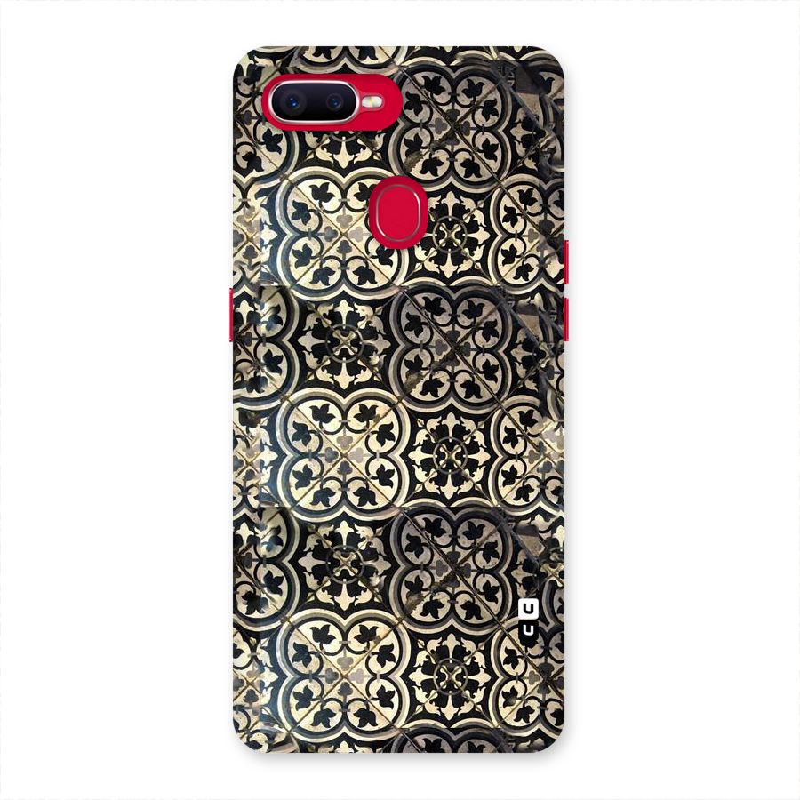 Floral Tile Back Case for Oppo F9 Pro