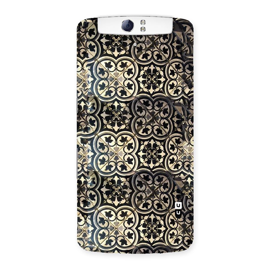 Floral Tile Back Case for Oppo N1