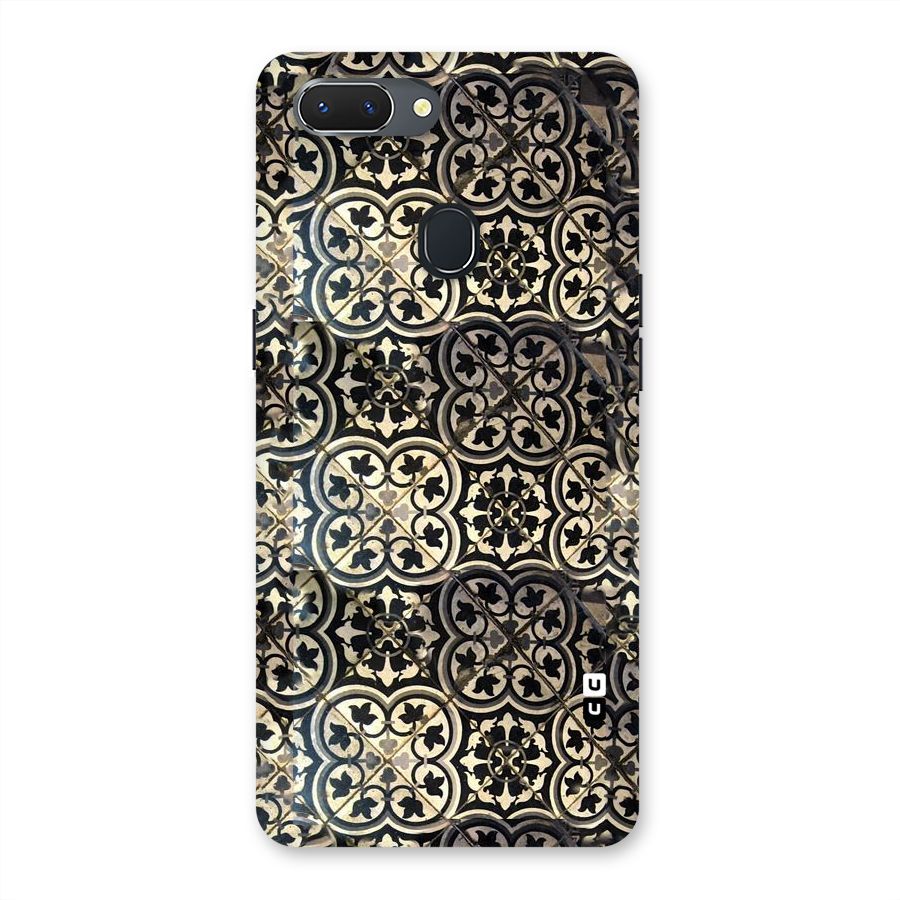 Floral Tile Back Case for Oppo Realme 2