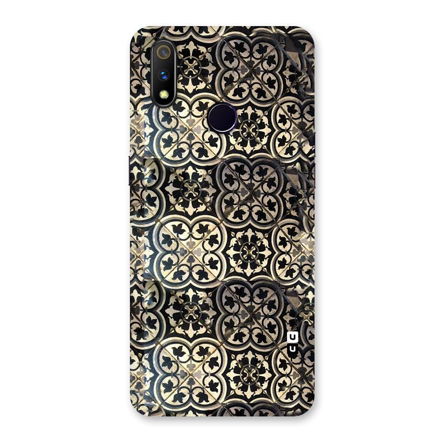 Floral Tile Back Case for Realme 3 Pro