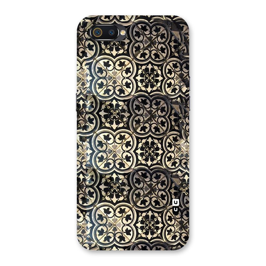 Floral Tile Back Case for Realme C2