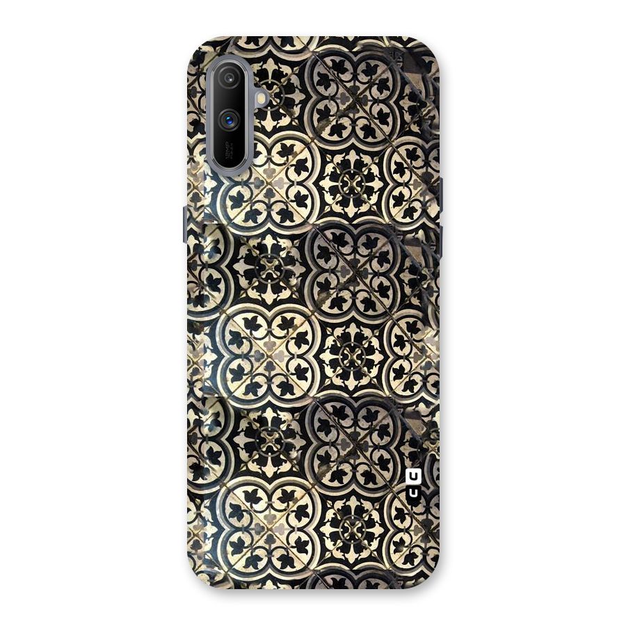 Floral Tile Back Case for Realme C3